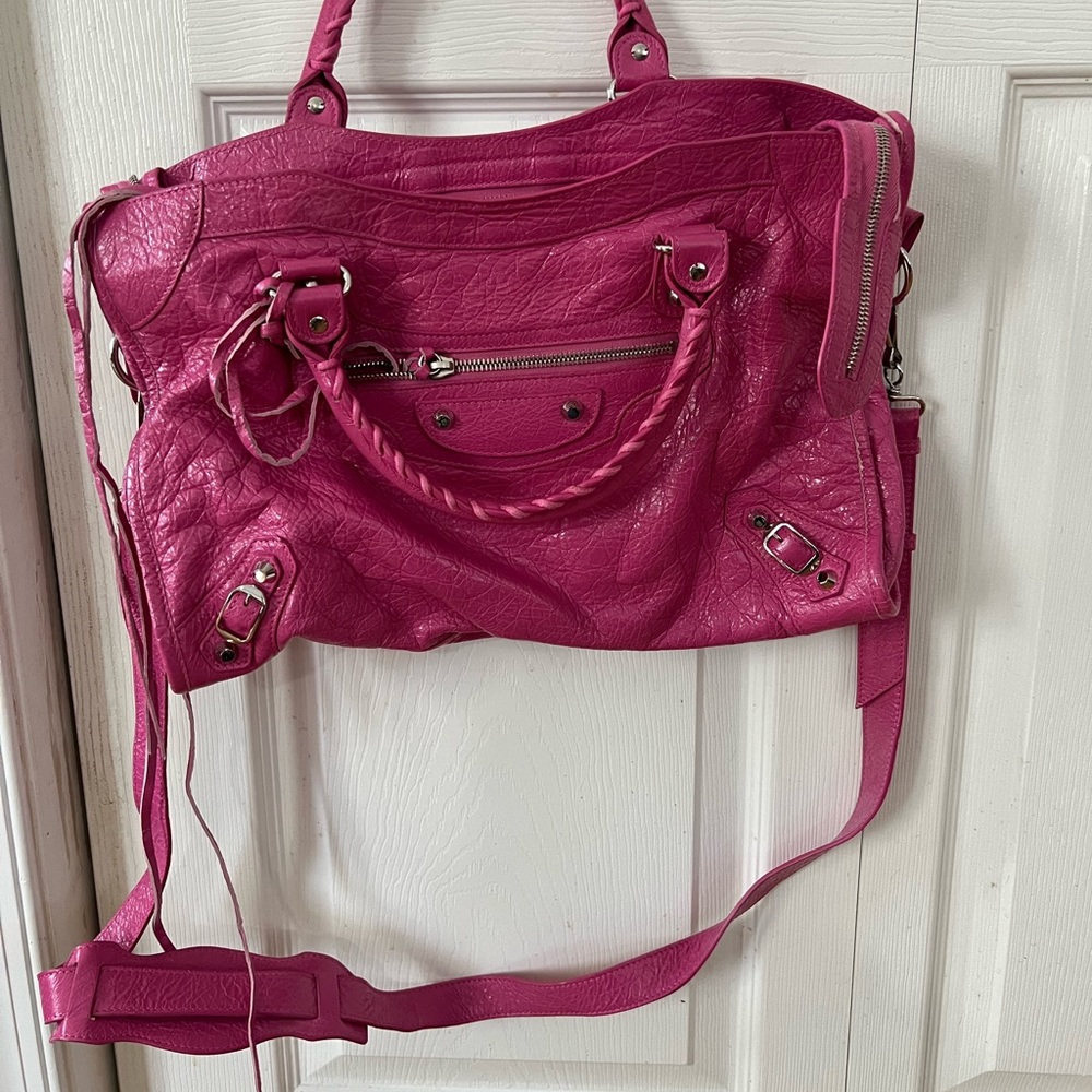 Balenciaga Pink Crossbody Bag